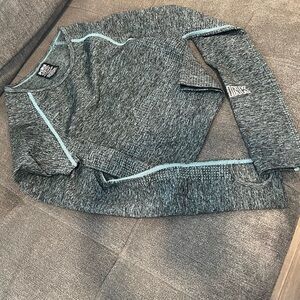 PINK Victoria's Secret Women's Grey Sweater